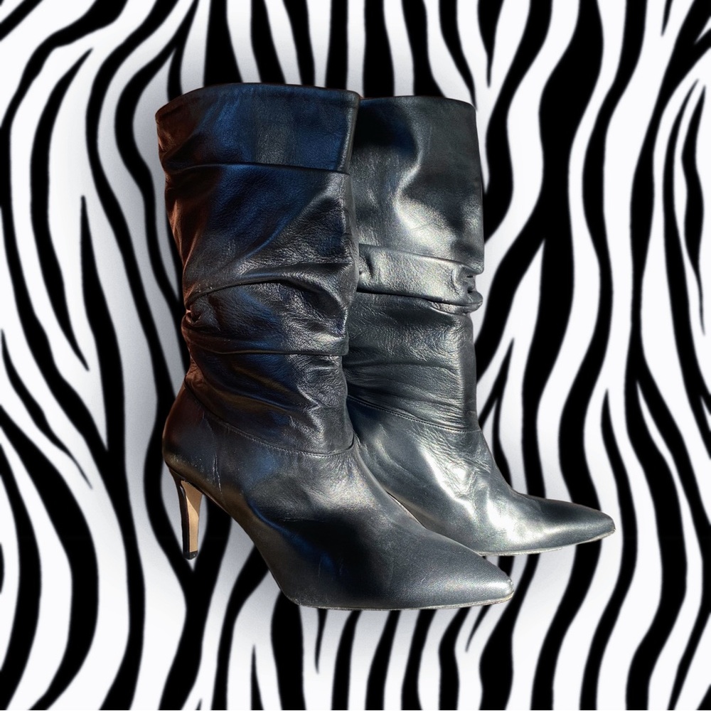 Vero Cuoio Leather Heeled Boots